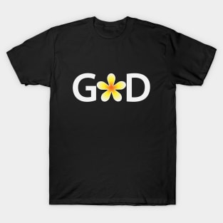 God artistic typography design T-Shirt